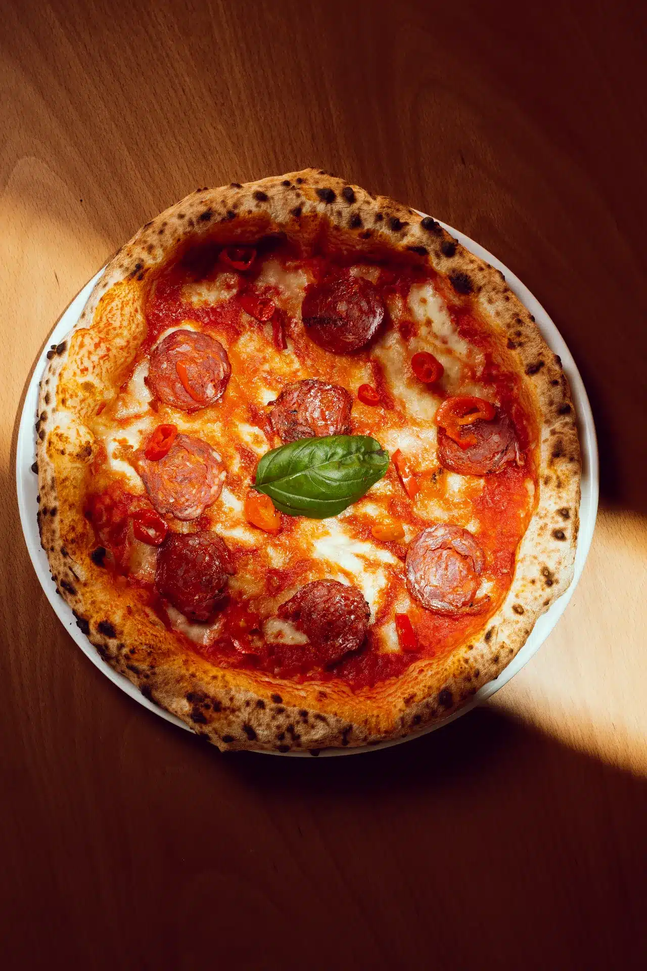 Pizza al salame piccante